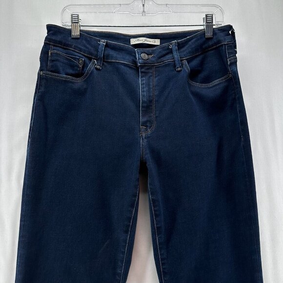 Mavi Jeans Co. Womens Sz 31 Kendra High Rise Straight Dark Washed Denim Blue - Picture 3 of 11